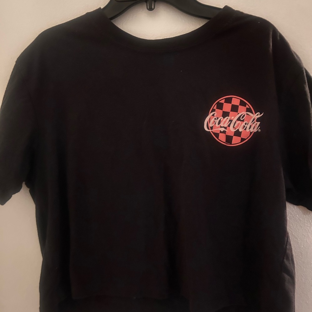 Black Coca Cola shirt